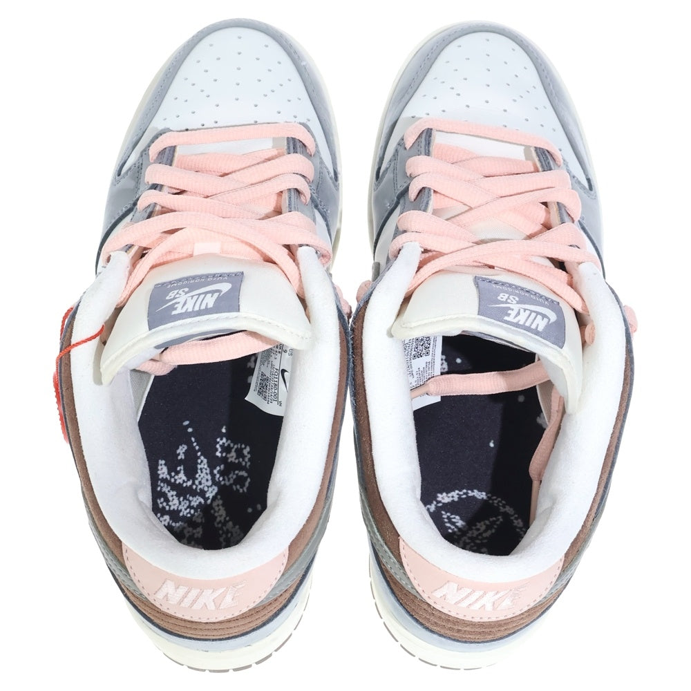 NIKE(ナイキ) ×YUTO HORIGOME DUNK LOW PRO FQ1180-001 堀米 雄斗 ダンク プロ ローカットスニーカー グレー/ホワイト US9/27.0cm