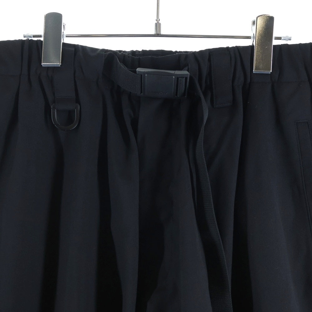 Y-3(ワイスリー) REF WO PANTS サイドライン ドローコード サルエルパンツ ブラック IW7455