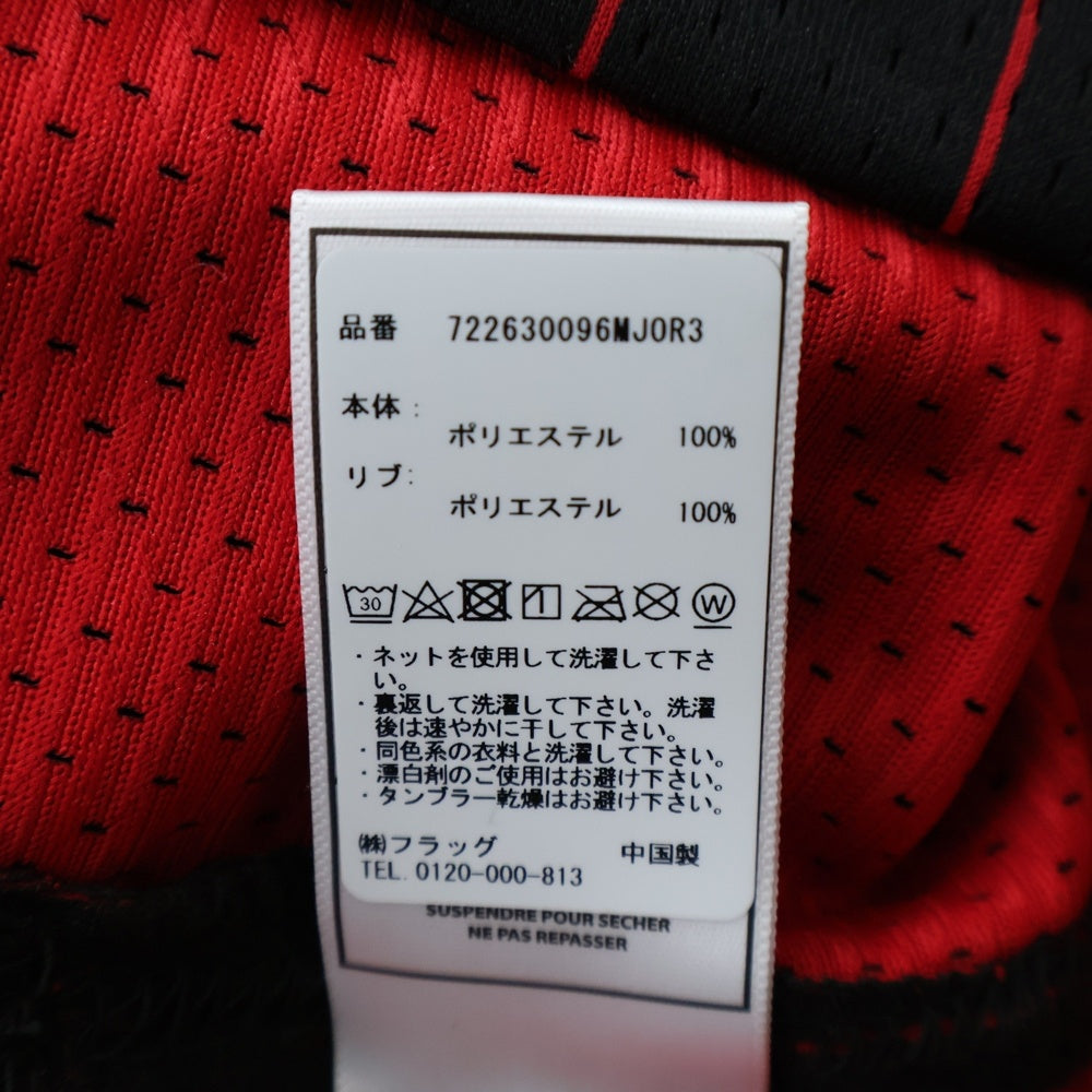 Mitchell&Ness(ミッチェル アンド ネス) Michael Jordan 1996-97 Chicago Bulls Authentic Jersey シカゴブルズユニフォーム ノースリーブタンクトップ ブラック/レッド