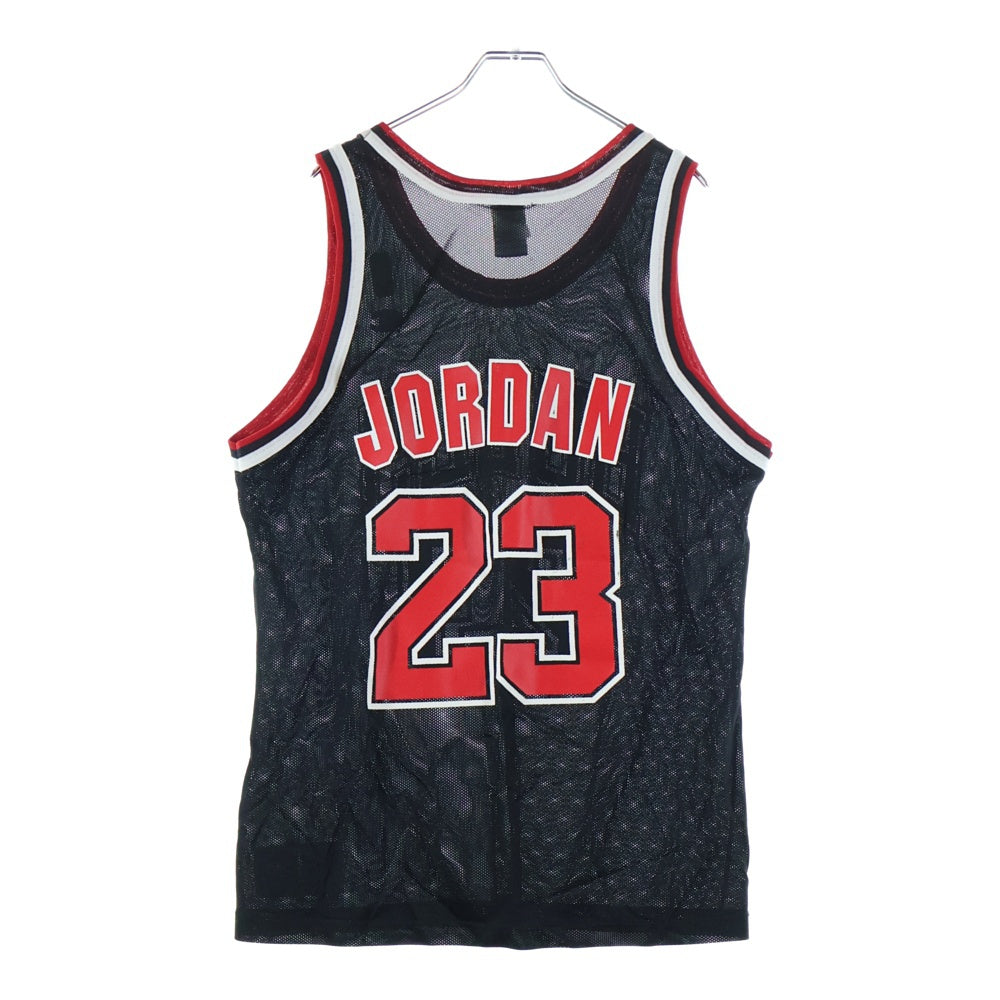 CHAMPION(チャンピオン) NBA Michael Jordan Chicago Bulls Jersey シカゴブルズ ユニフォーム ノースリーブタンクトップ ブラックレッド