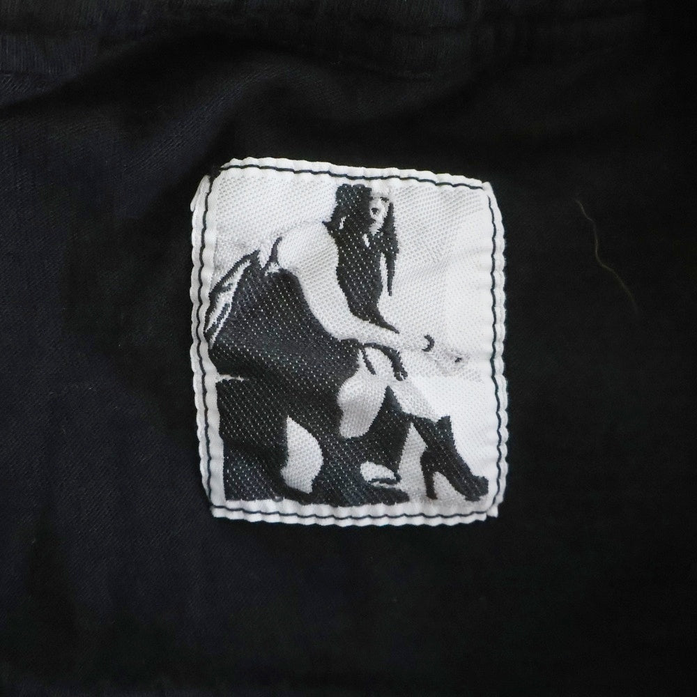 Rick Owens(リックオウエンス) 24SS PRISONER DRAWSTRING プリズナー ドローストリング サルエルパンツ ブラック DS01D1330-RN