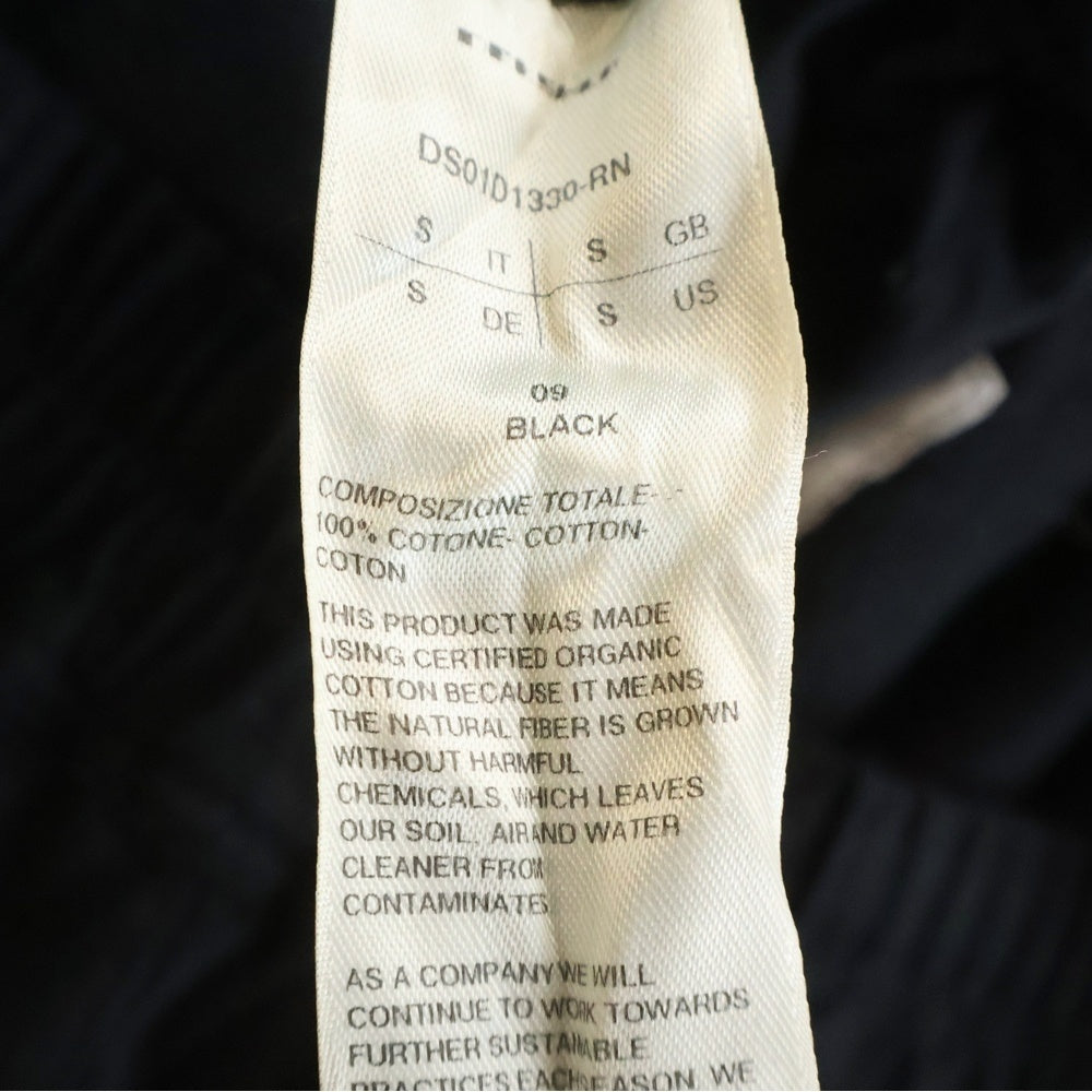 Rick Owens(リックオウエンス) 24SS PRISONER DRAWSTRING プリズナー ドローストリング サルエルパンツ ブラック DS01D1330-RN