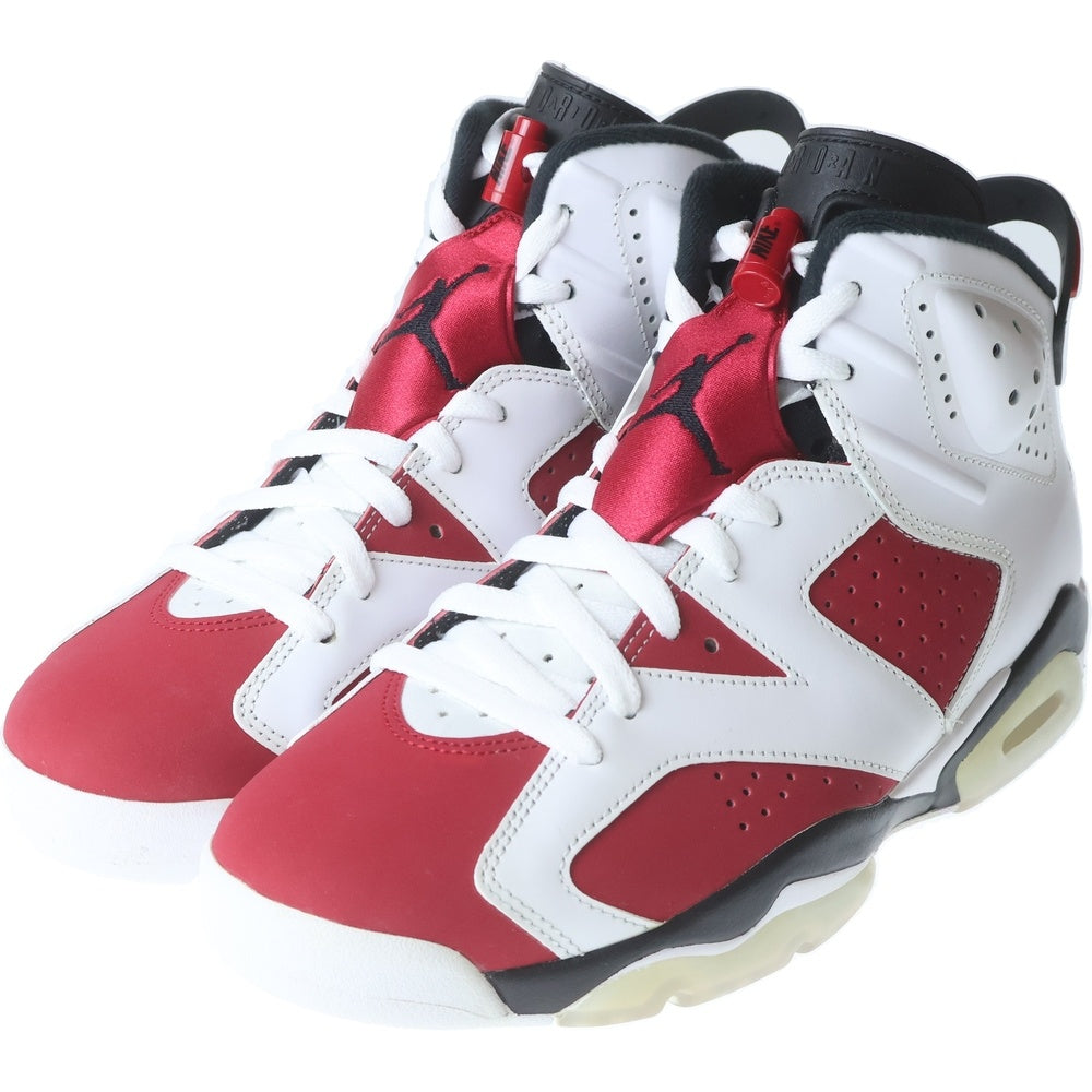 NIKE(ナイキ) AIR JORDAN 6 CARMINE エアジョーダン6 カーマイン ハイカットスニーカー レッド US8.5/26.5cm CT8529-106