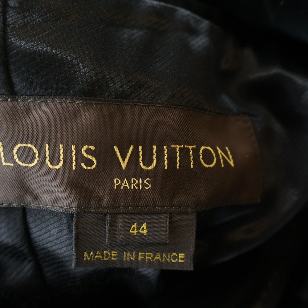 LOUIS VUITTON(ルイヴィトン) マルチポケット ベルベット テーラードジャケット ブラック MHJA61CM3 レディース