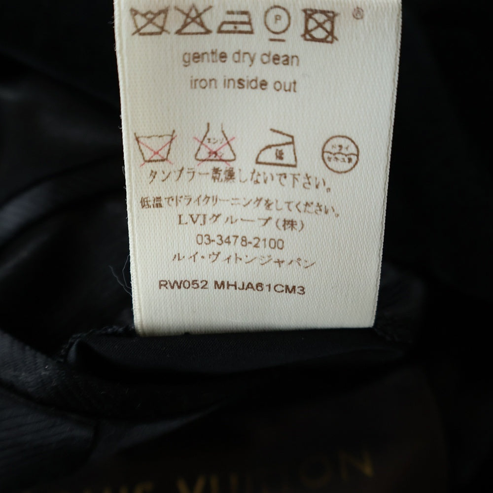 LOUIS VUITTON(ルイヴィトン) マルチポケット ベルベット テーラードジャケット ブラック MHJA61CM3 レディース
