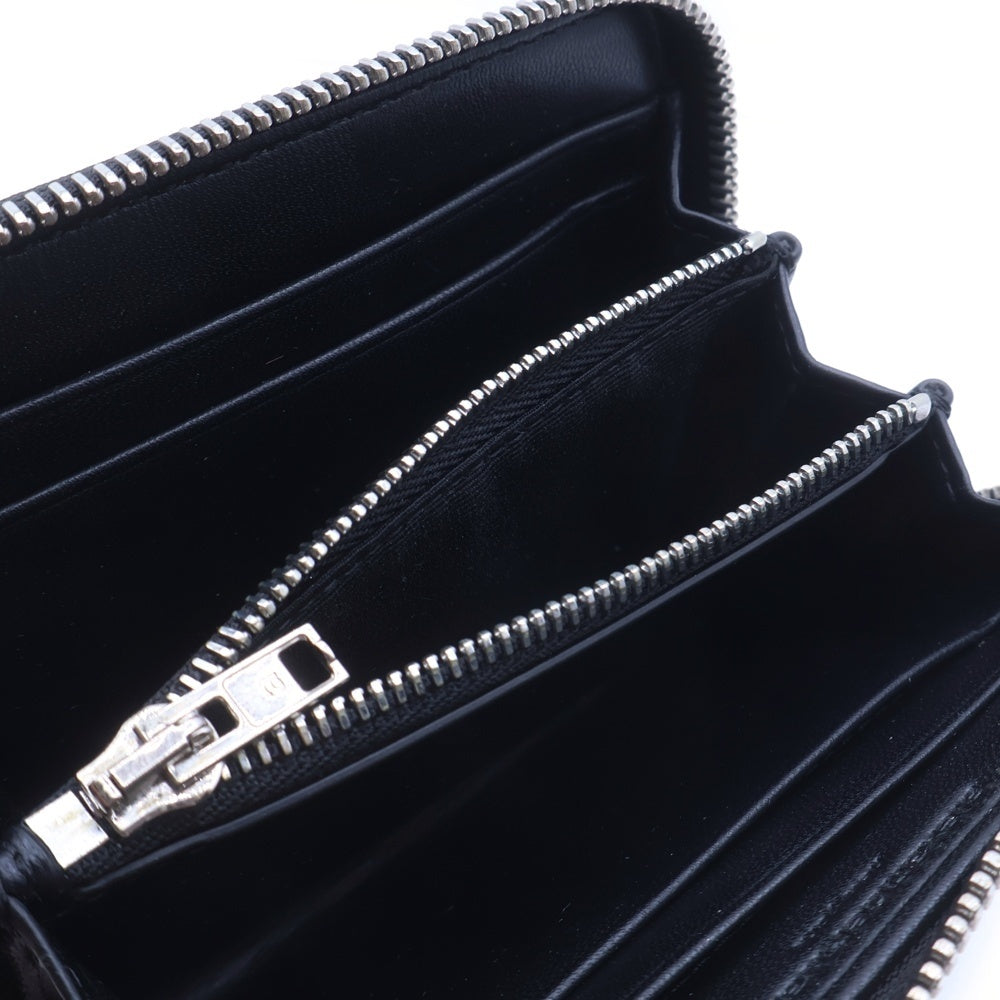 ALEXANDER WANG(アレキサンダーワン) トロンプ ルイユ コンパクト ゴートスキン ミニウォレット 財布 ブルー 70124W04L473