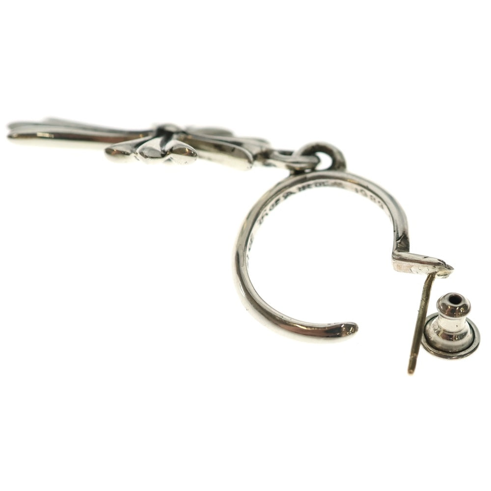 CHROME HEARTS(クロムハーツ) TINY CH CROSS タイニーCHクロス フープピアス シルバー BCA115