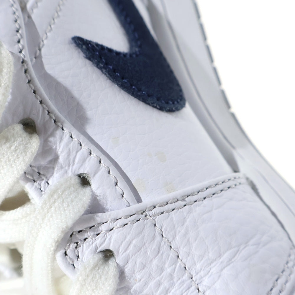 NIKE(ナイキ) Air Jordan 1 Mid DR8038-100 エアジョーダン1 ミッド ハイカットスニーカー ホワイト US9.5/27.5cm