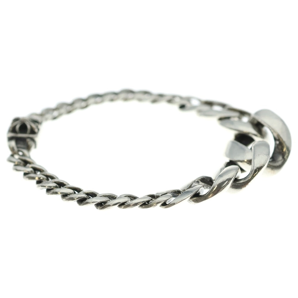 CHROME HEARTS(クロムハーツ) TAPERED CLSC LNK テーパードクラシックリンク シルバーブレスレット シルバー