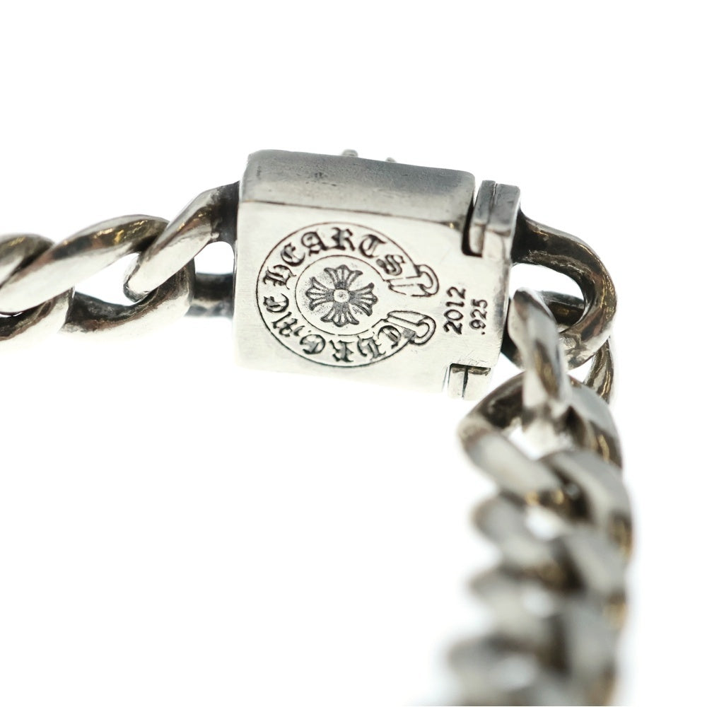 CHROME HEARTS(クロムハーツ) TAPERED CLSC LNK テーパードクラシックリンク シルバーブレスレット シルバー