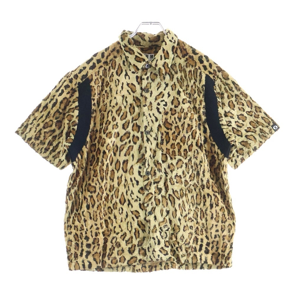 Supreme シュプリーム 25SS GOODENOUGH グッドイナフ Crushed Rayon S/S Shirt Leopard レーヨン 半袖 シャツ レオパード ブラウン系 S【美品】【中古】 SUPREME(シュプリーム) 25SS×GOODENOUGH Crushed Rayon S/S Shirt