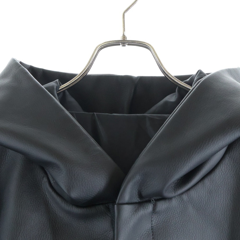YEEZY(イージー) JC-01 leather jacket フェイクレザー ジップアップ ブルゾン ジャケット ブラック