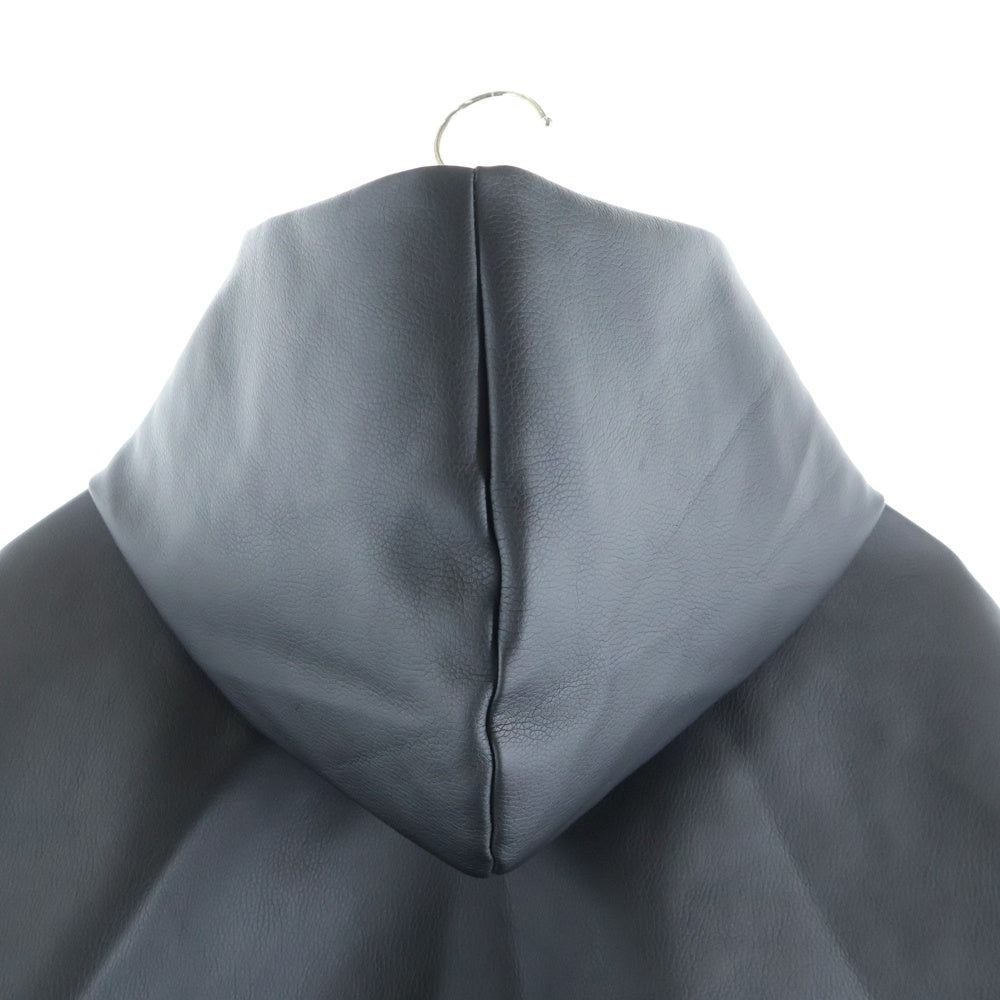 YEEZY(イージー) JC-01 leather jacket フェイクレザー ジップアップ ブルゾン ジャケット ブラック