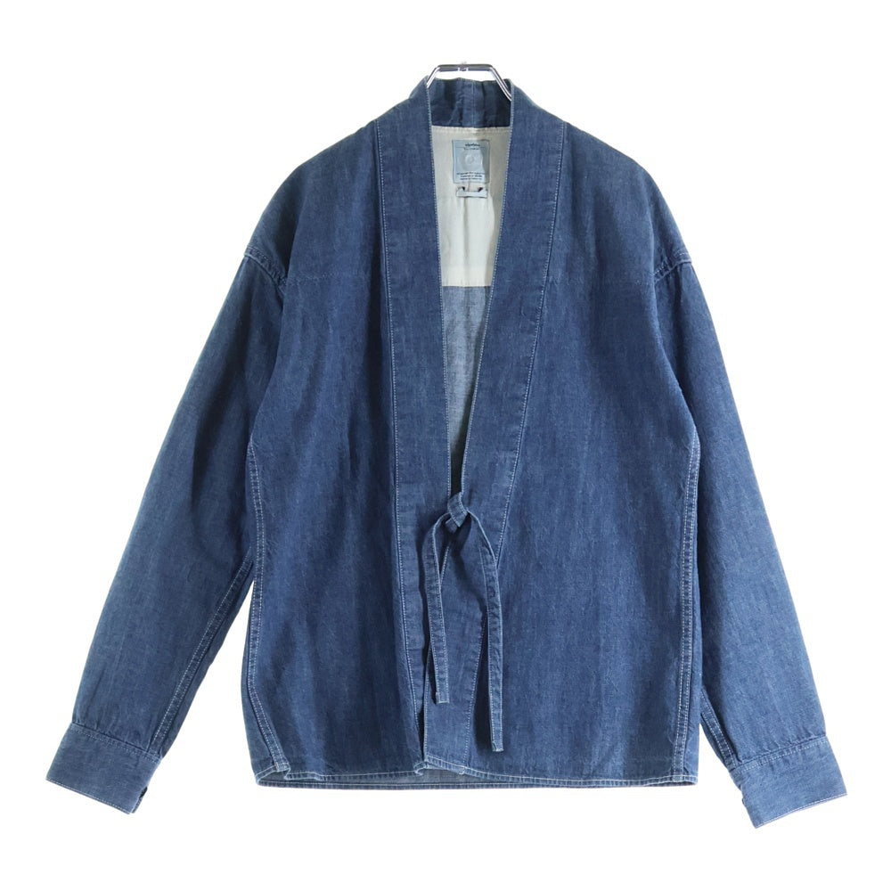 VISVIM(ヴィスヴィム) 14AW LHAMO SHIRT ONE WASH ラモシャツ ワンウォッシュ デニム 長袖シャツ インディゴ 0114405007001