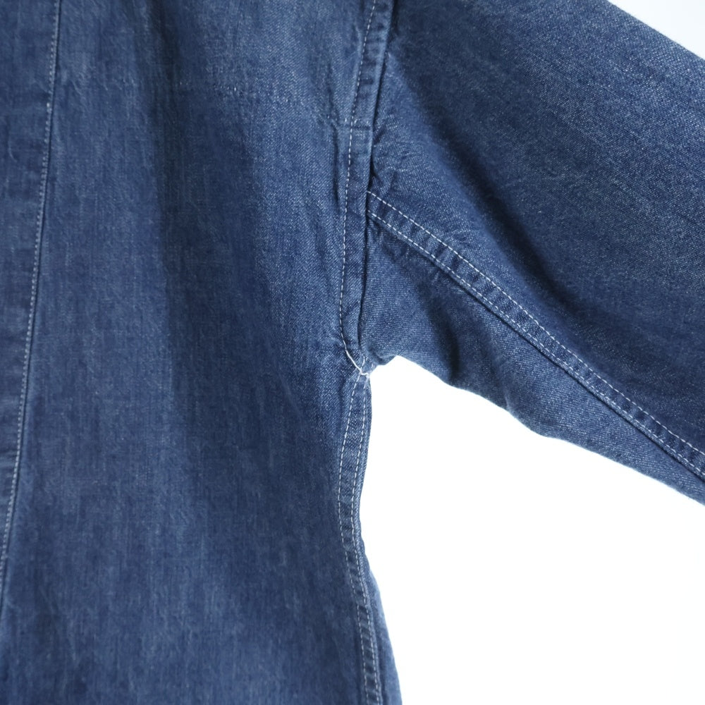 VISVIM(ヴィスヴィム) 14AW LHAMO SHIRT ONE WASH ラモシャツ ワンウォッシュ デニム 長袖シャツ インディゴ 0114405007001