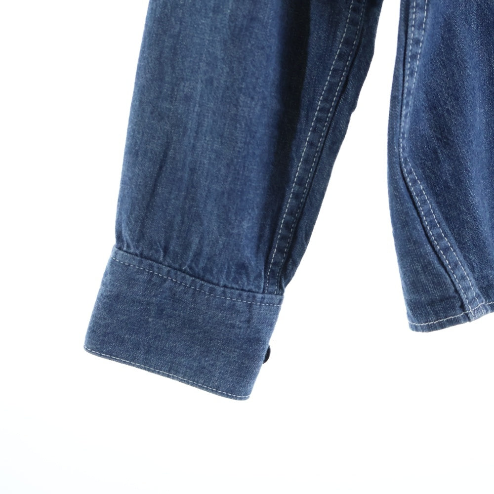 VISVIM(ヴィスヴィム) 14AW LHAMO SHIRT ONE WASH ラモシャツ ワンウォッシュ デニム 長袖シャツ インディゴ 0114405007001