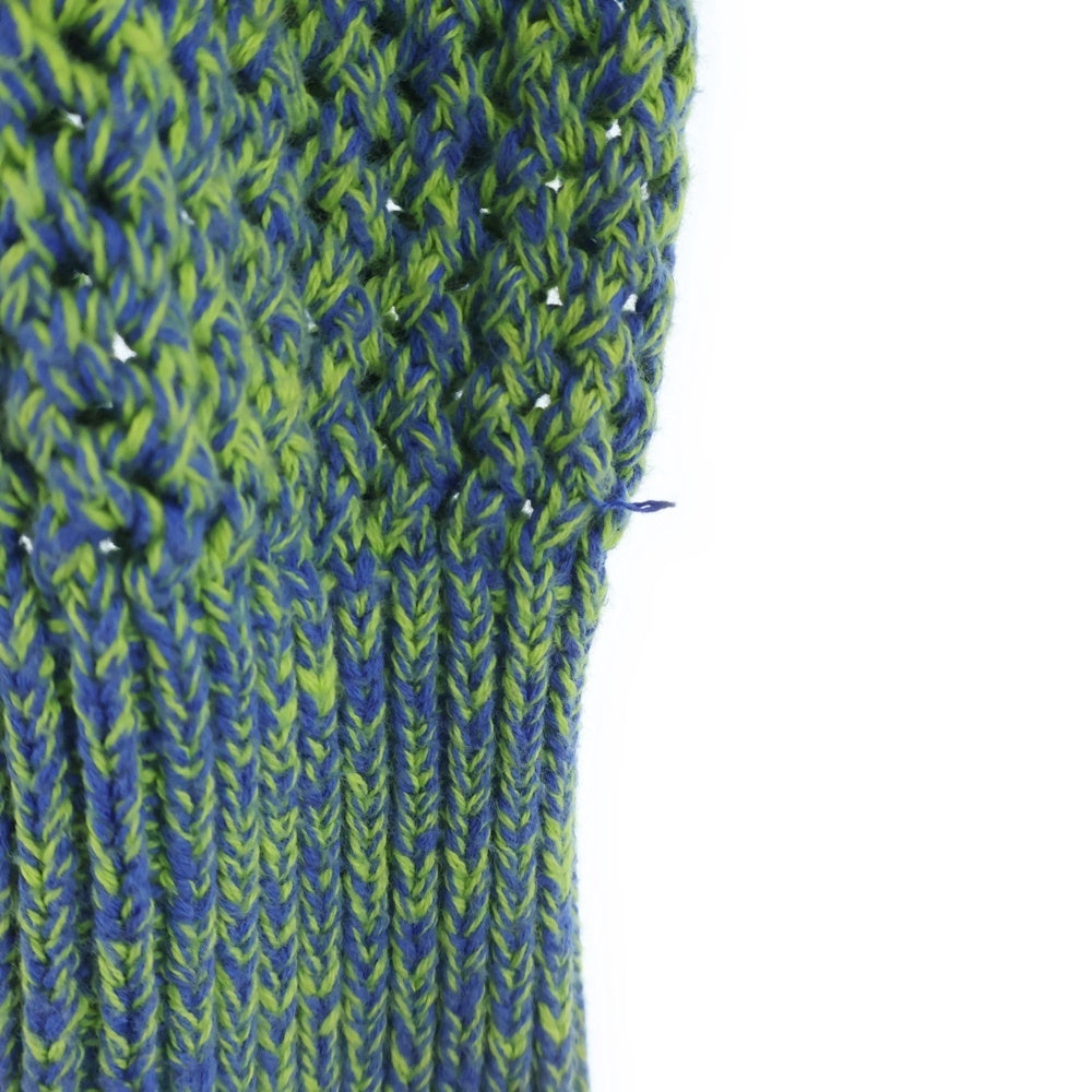STUSSY(ステューシー) 2 Tone Loose Gauge Knit Sweater ツートーンルーズゲージ ニットセーター グリーン 117136