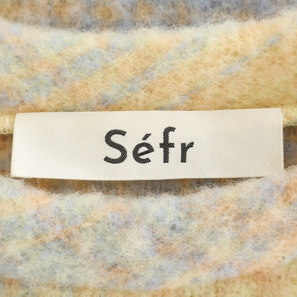 Sefr(セファ) 23AW Wool Florence Sweater Knit ウールフローレンスセーター ニット イエロー
