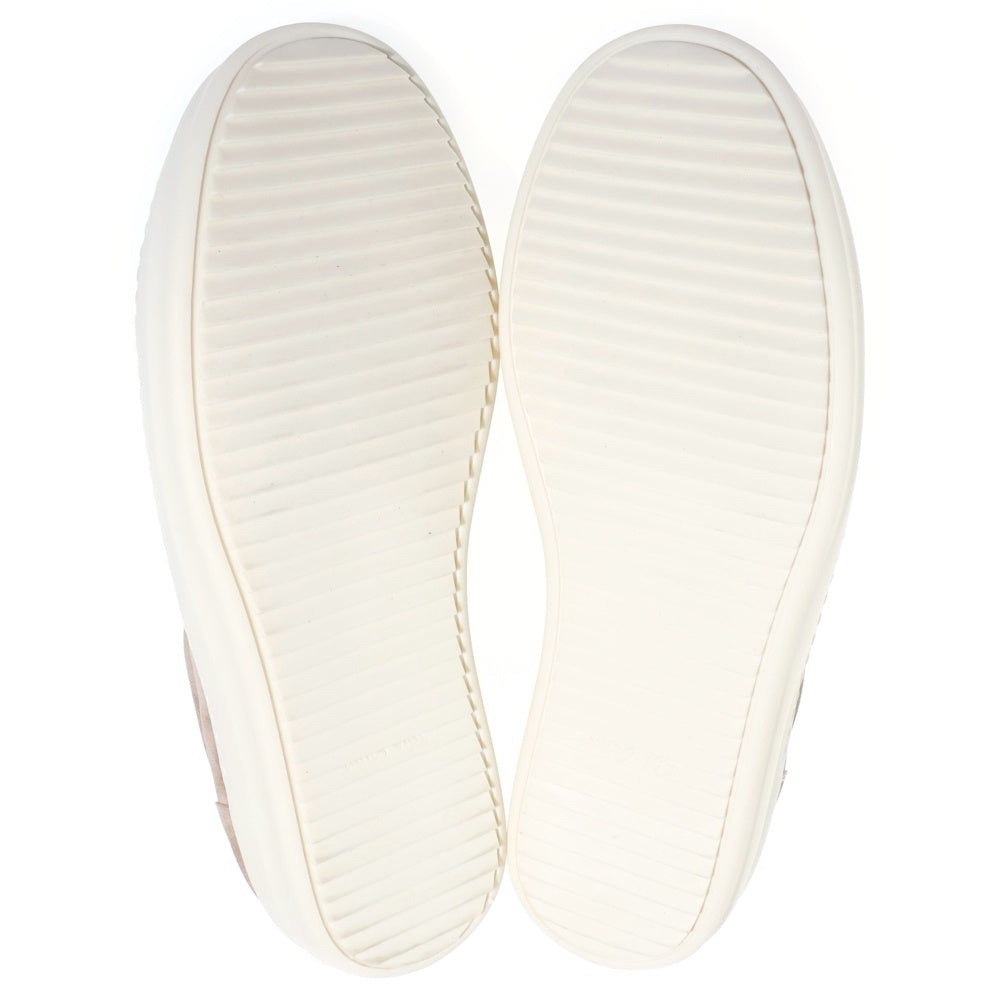 Rick Owens(リックオウエンス) HOLLYWOOD VINTAGE SNEAKS ハリウッド ヴィンテージ スウェードレザー ローカットスニーカー フレッシュ/ミルク RU01E5897LVSLCO