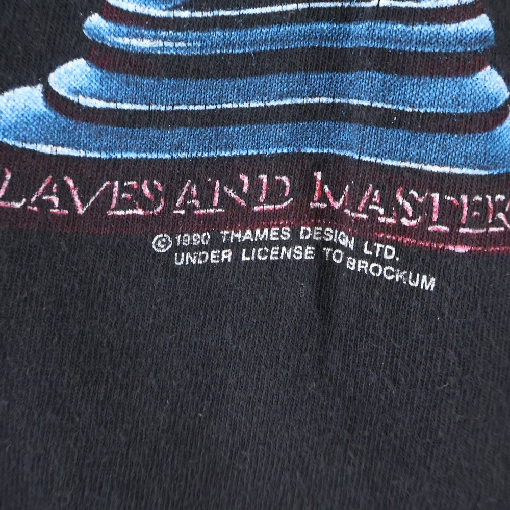 VINTAGE(ヴィンテージ) 90's VINTAGE Deep Purple ディープパープル 半袖プリントTシャツ カットソー ブラック