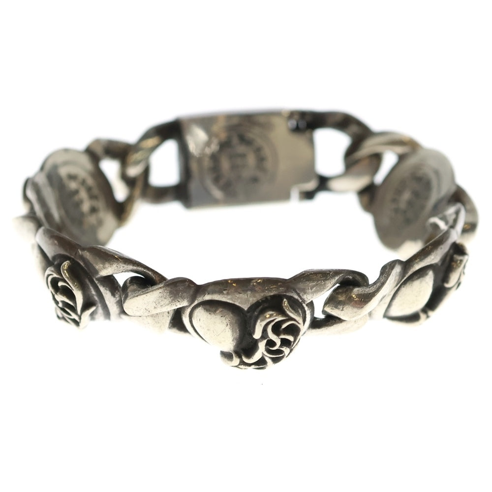 CHROME HEARTS(クロムハーツ) HEART LINK Bracelet ハートリンクブレスレット シルバー