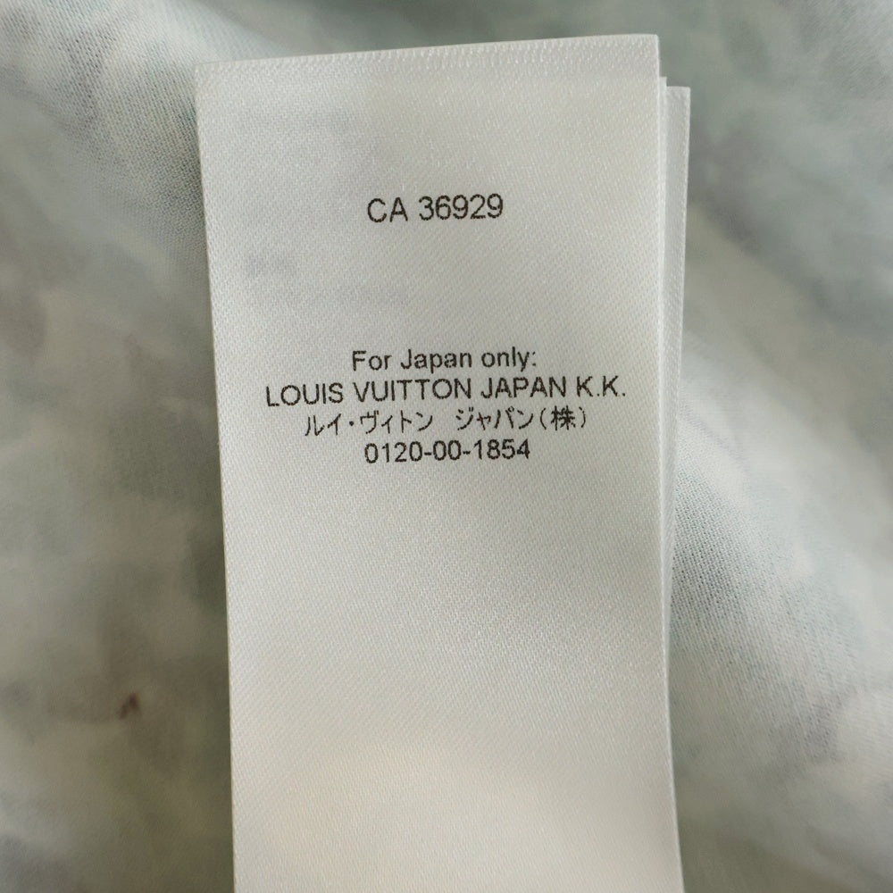 LOUIS VUITTON(ルイヴィトン) Monogram Ration Shirt モノグラムレーションシャツ 半袖シャツ ブルー RM232M ZR1 HPS25W