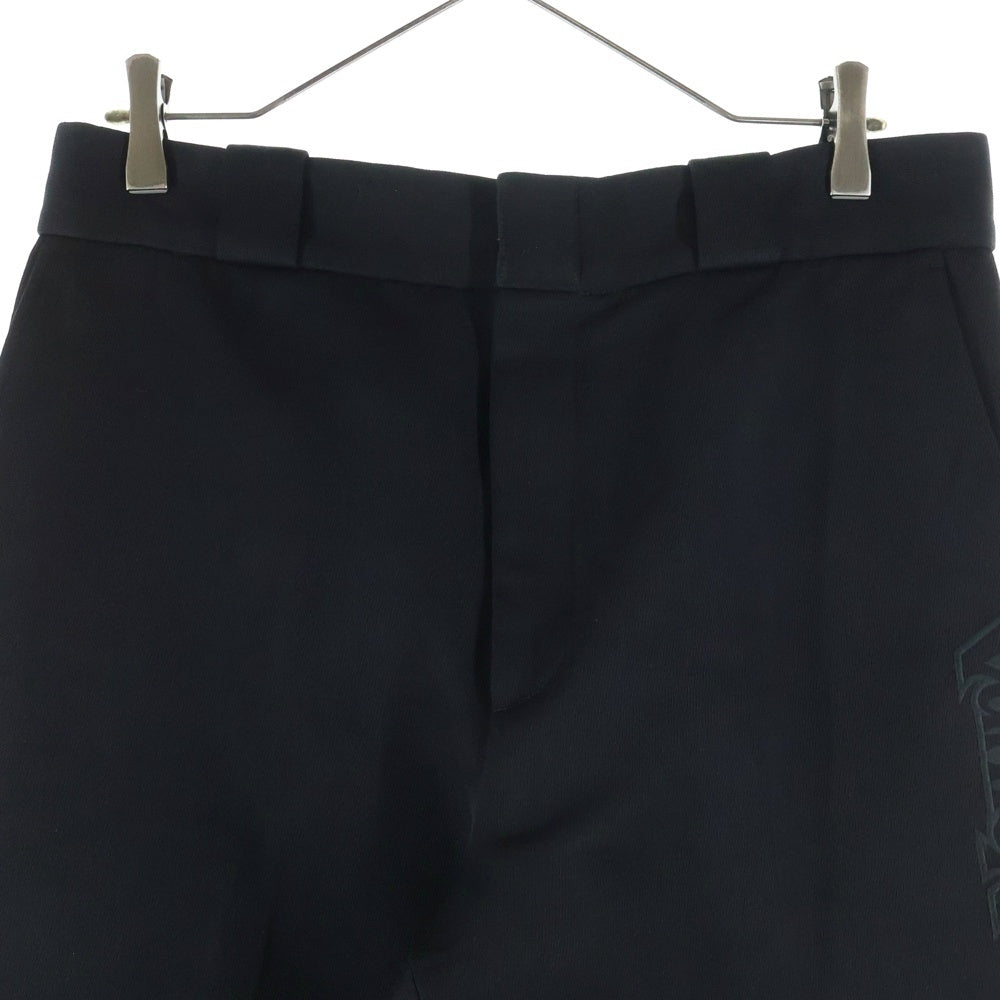 LOUIS VUITTON(ルイヴィトン) 23SS Embossed Logo エンボスロゴ刺繍パンツ ブラック RM231M TO4 HOP06W