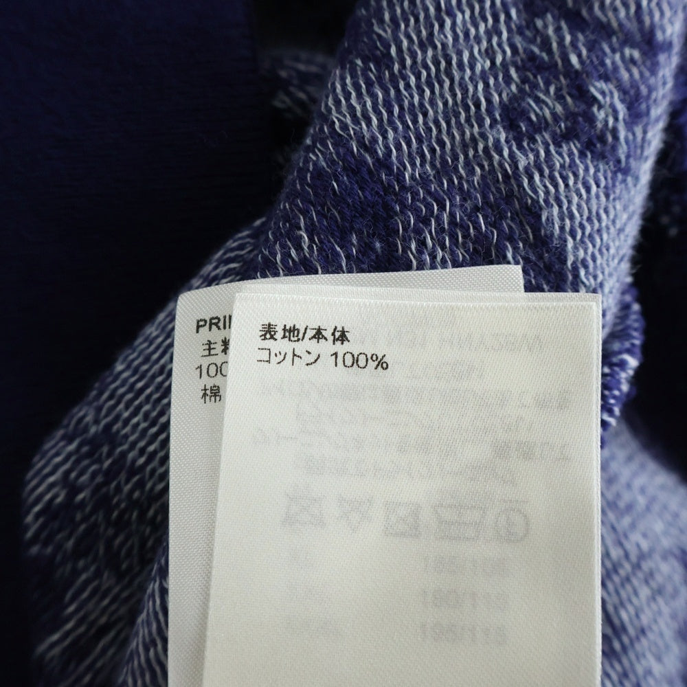 LOUIS VUITTON(ルイヴィトン) Short Sleeve Hoodie ショートスリーブフーディー 半袖パーカー ブルー RM222M N31 HNY28W