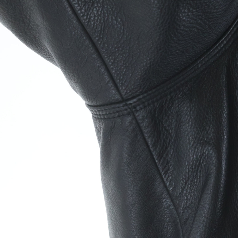 SUPREME(シュプリーム) 24AW ×Dickies Hooded Leather Jacket フーデッドレザージャケット アウター ブラック