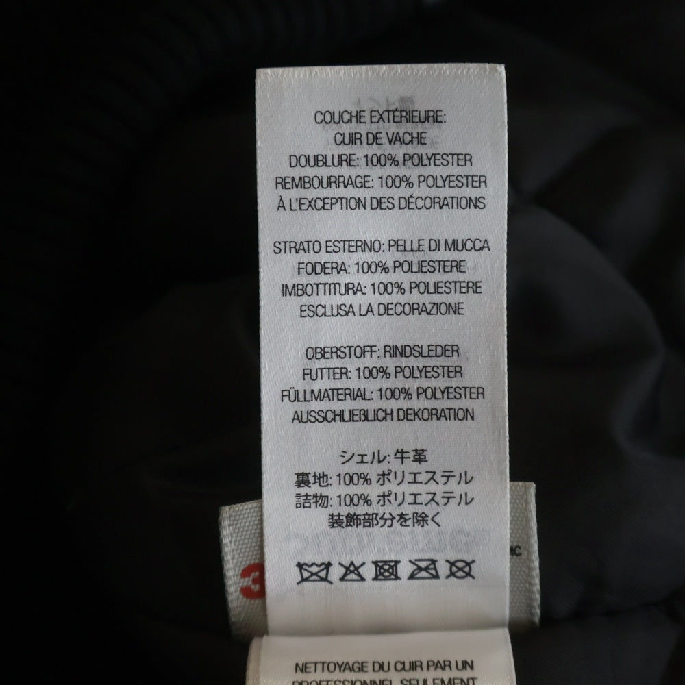 SUPREME(シュプリーム) 24AW ×Dickies Hooded Leather Jacket フーデッドレザージャケット アウター ブラック