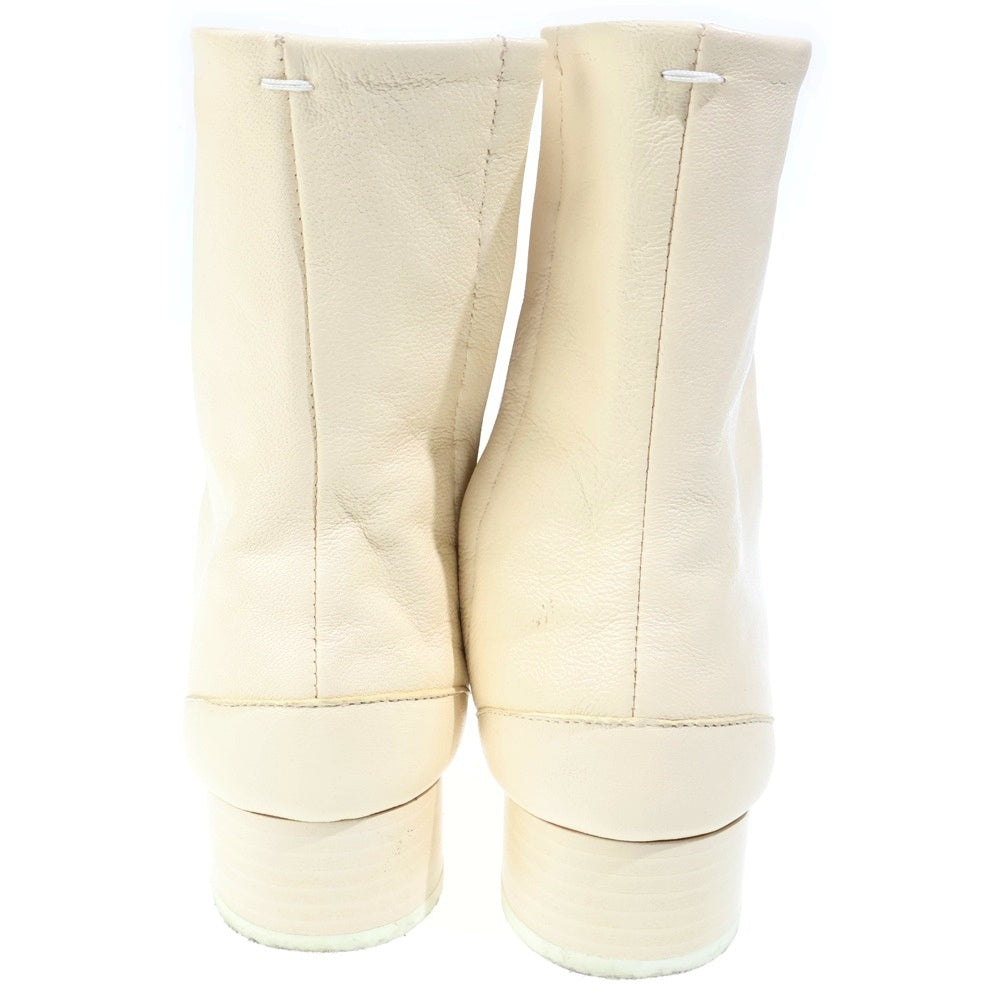 Maison Margiela(メゾンマルジェラ) TABI ANKLE 足袋アンクルブーツ ショートブーツ アイボリー S58WU0273 レディース