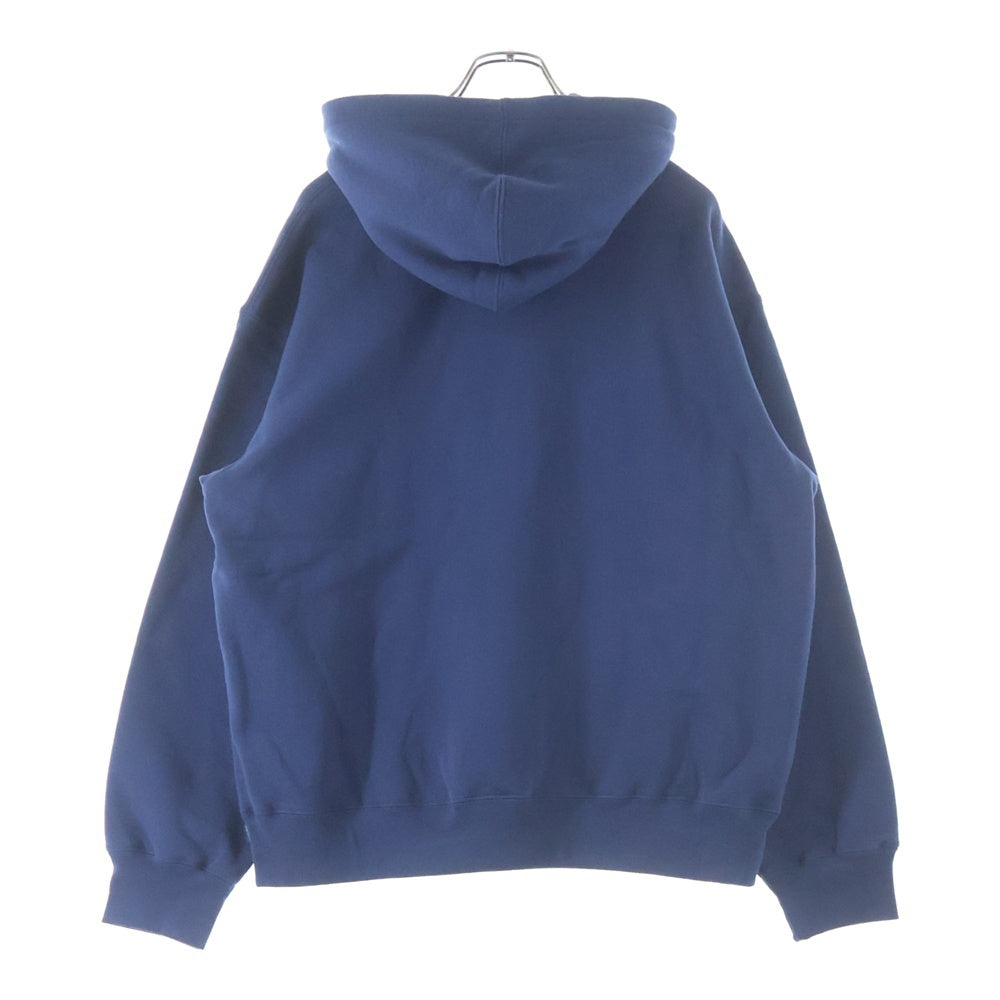 SUPREME(シュプリーム) 25SS Small Box Hooded Sweatshirt スモールボックスロゴ プルオーバーパーカー フーディー ネイビー