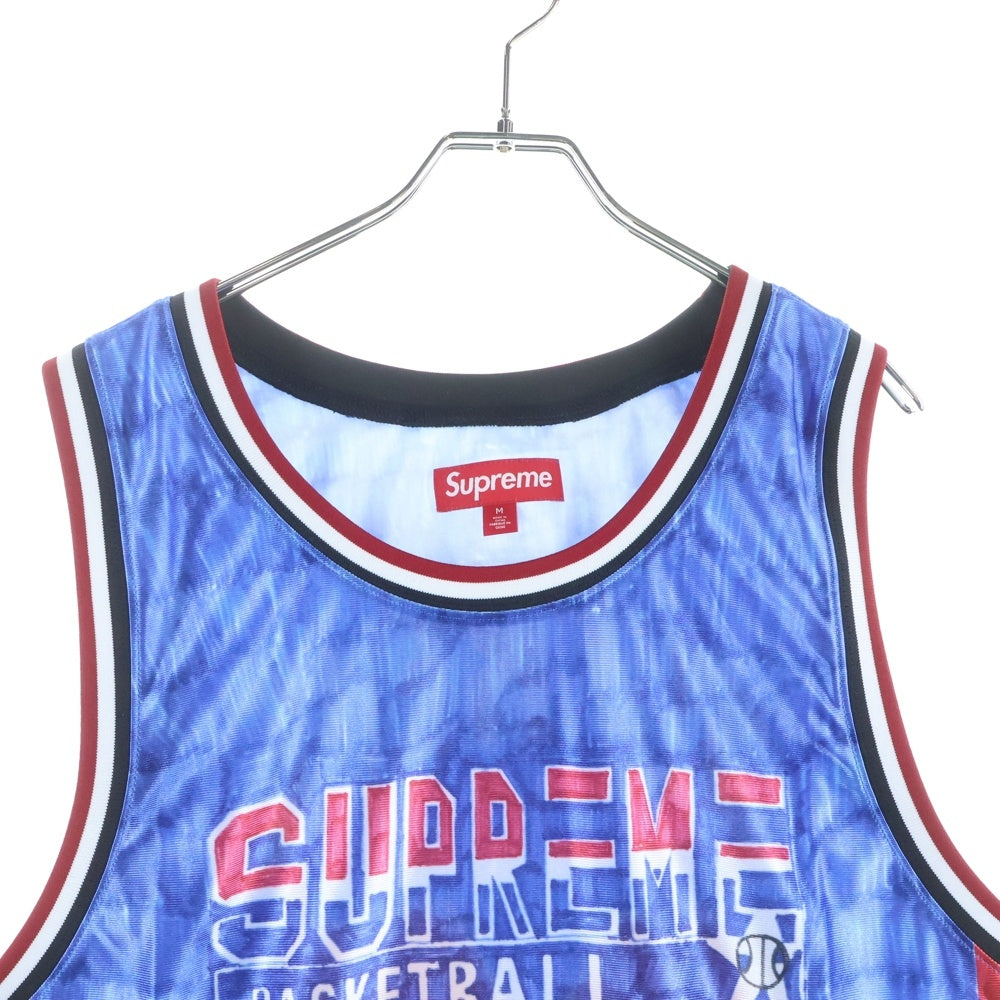 SUPREME(シュプリーム) 25SS Marker Basketball Jersey マーカーバスケット ボール ジャージー ノースリーブ カットソー ゲームシャツ マルチ