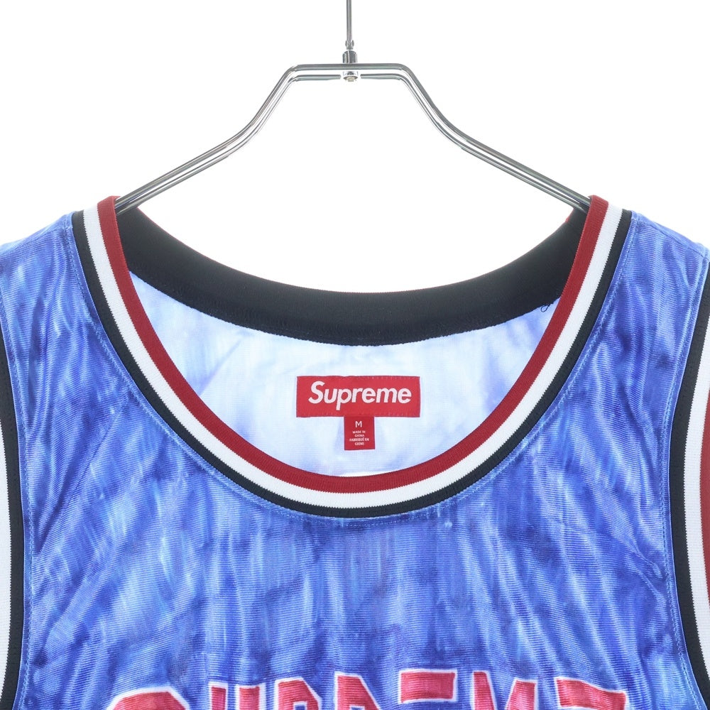 SUPREME(シュプリーム) 25SS Marker Basketball Jersey マーカーバスケット ボール ジャージー ノースリーブ カットソー ゲームシャツ マルチ