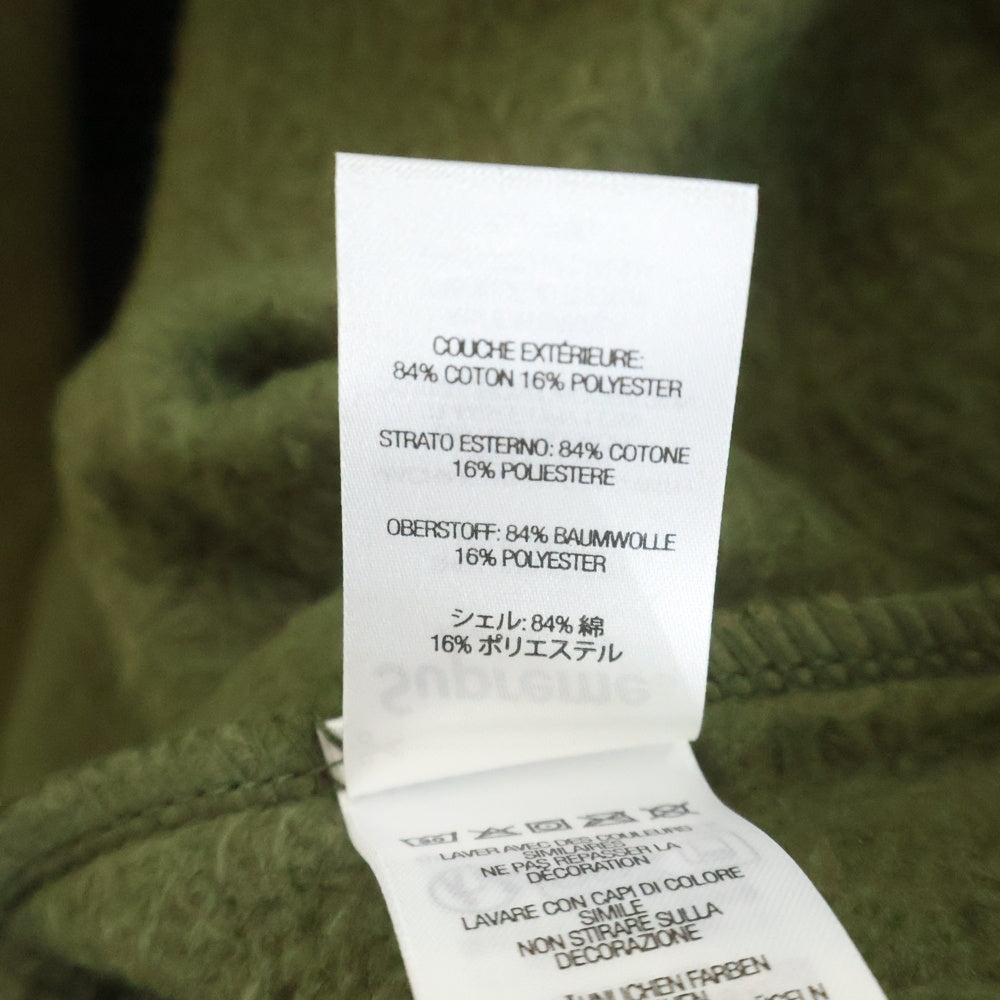 SUPREME(シュプリーム) 25SS Small Box Hooded Sweatshirt スモールボックスロゴ プルオーバーパーカー フーディー オリーブ
