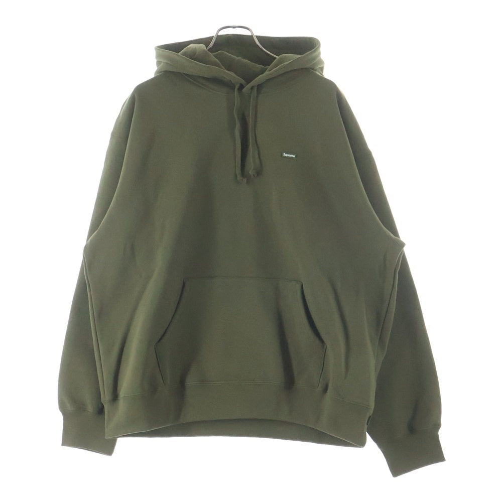 SUPREME(シュプリーム) 25SS Small Box Hooded Sweatshirt スモールボックスロゴ プルオーバーパーカー フーディー オリーブ