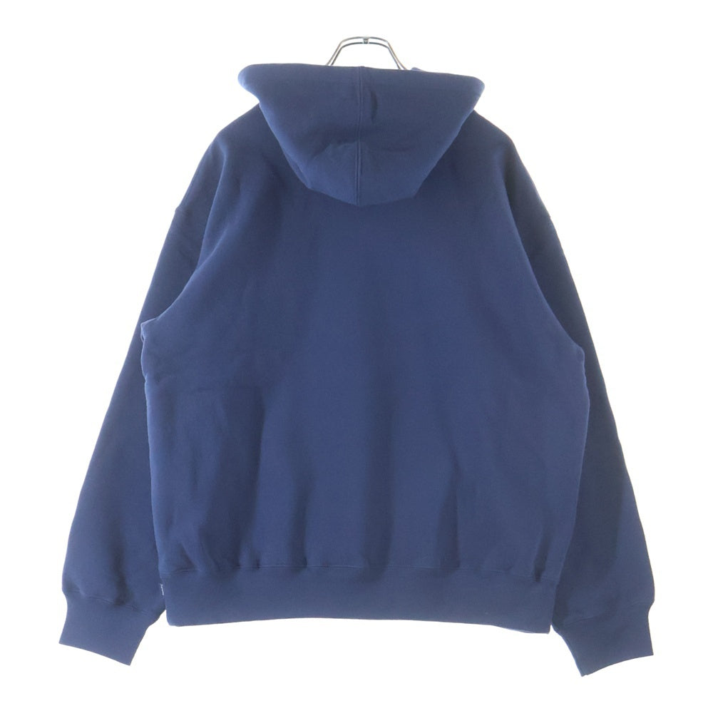 SUPREME(シュプリーム) 25SS Small Box Hooded Sweatshirt スモールボックスロゴ プルオーバーパーカー フーディー ネイビー