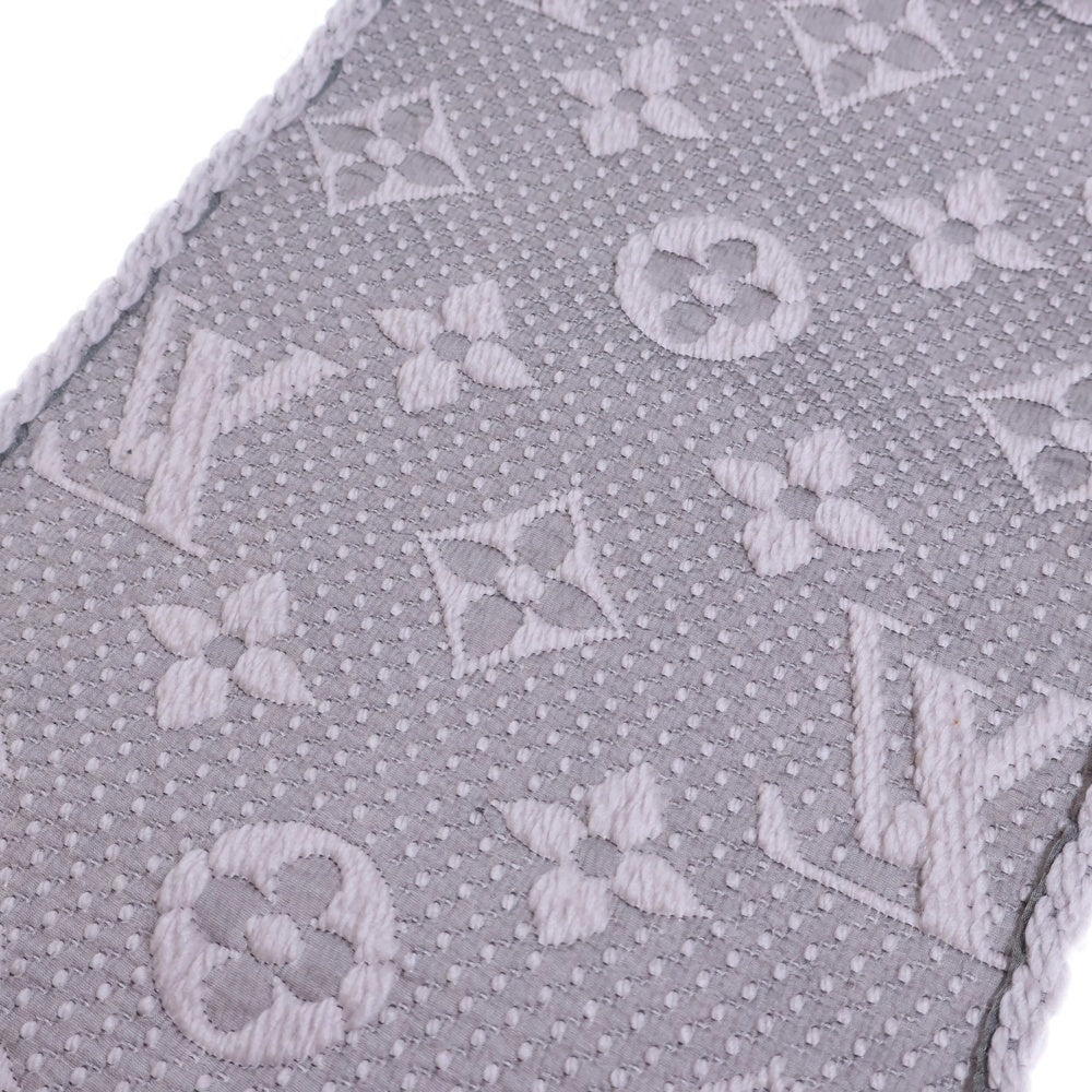 LOUIS VUITTON(ルイヴィトン) エシャルプロゴマニア モノグラムマフラー グレー M74742