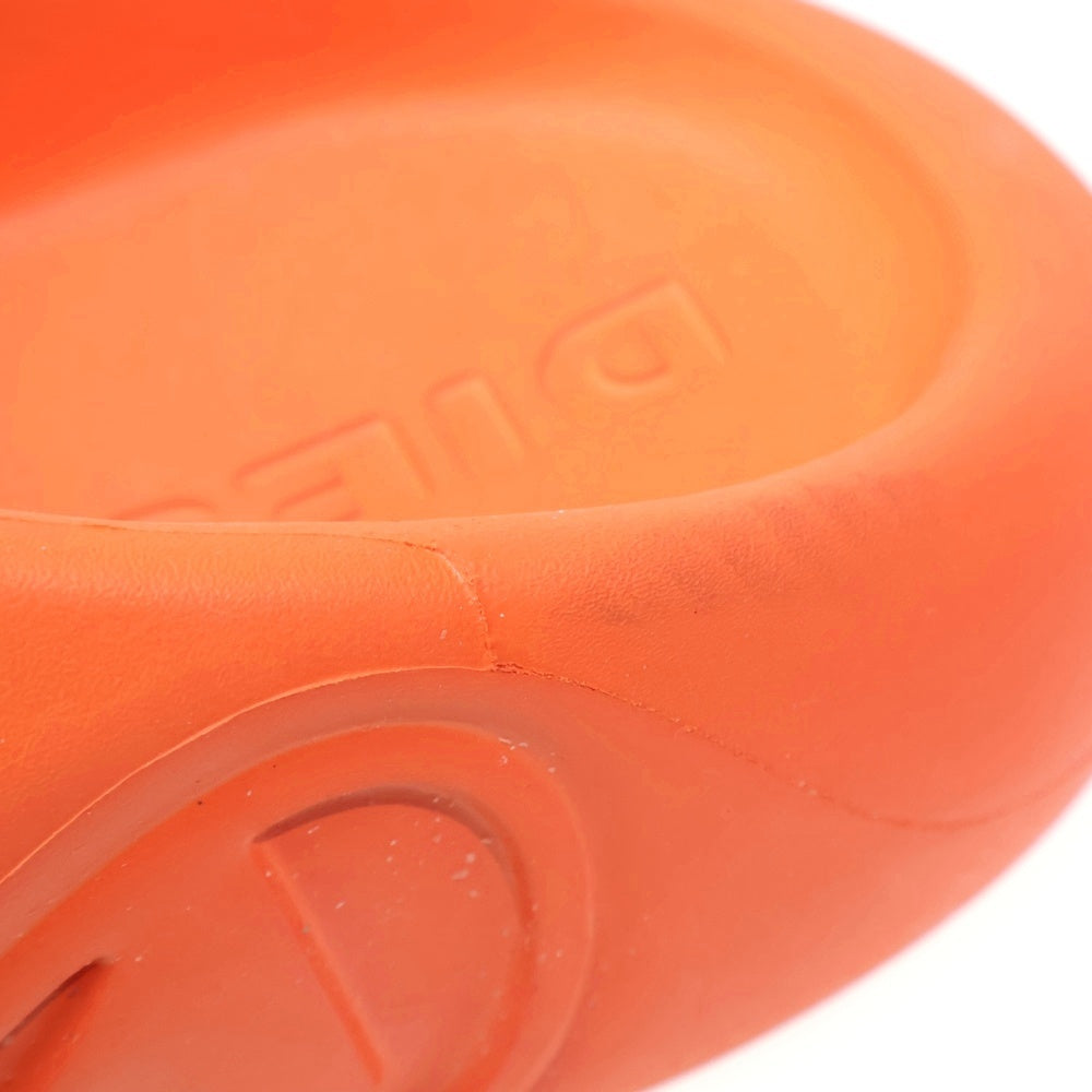 DIESEL(ディーゼル) SA-MAUIX Dロゴデザイン ラバーサンダル オレンジ