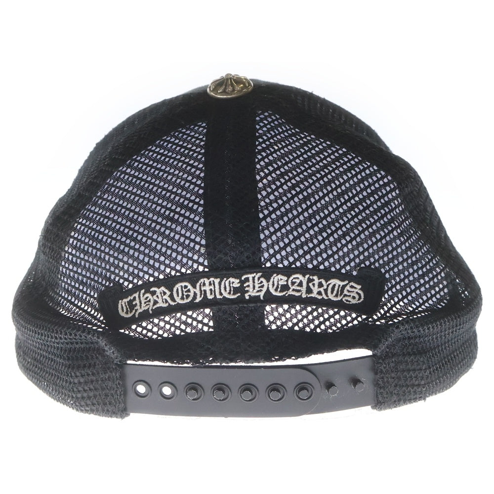 CHROME HEARTS(クロムハーツ) TRUCKER CAP KING TACO キングタコ トラッカー メッシュキャップ 帽子 ブラック