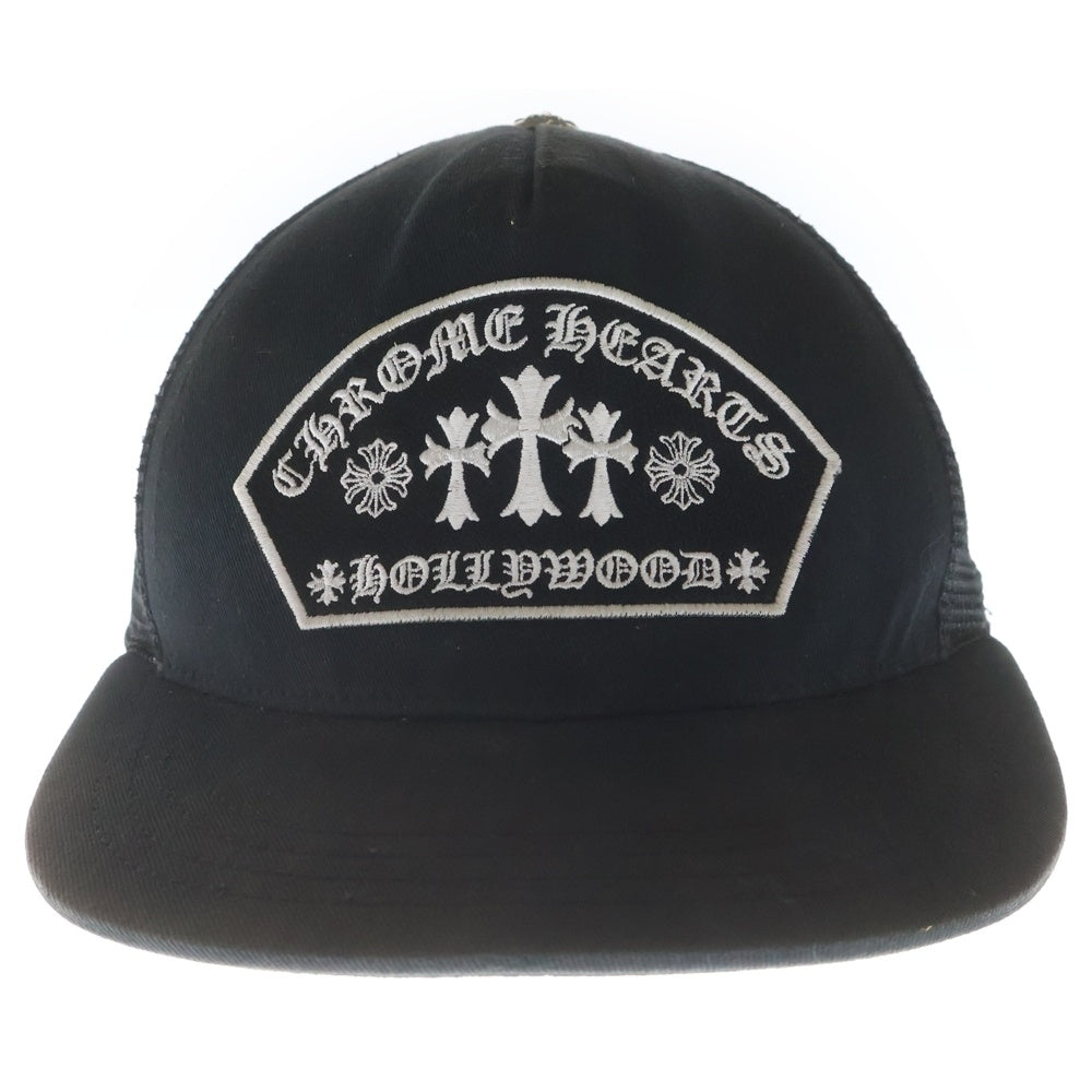 CHROME HEARTS(クロムハーツ) TRUCKER CAP KING TACO キングタコ トラッカー メッシュキャップ 帽子 ブラック