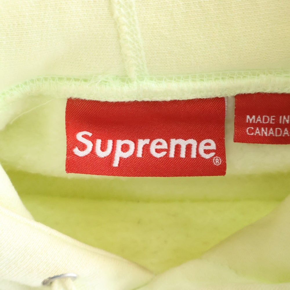 SUPREME(シュプリーム) 21AW Arabic Logo Hooded Sweatshirt アラビック ロゴ スウェット プルオーバーパーカー イエロー