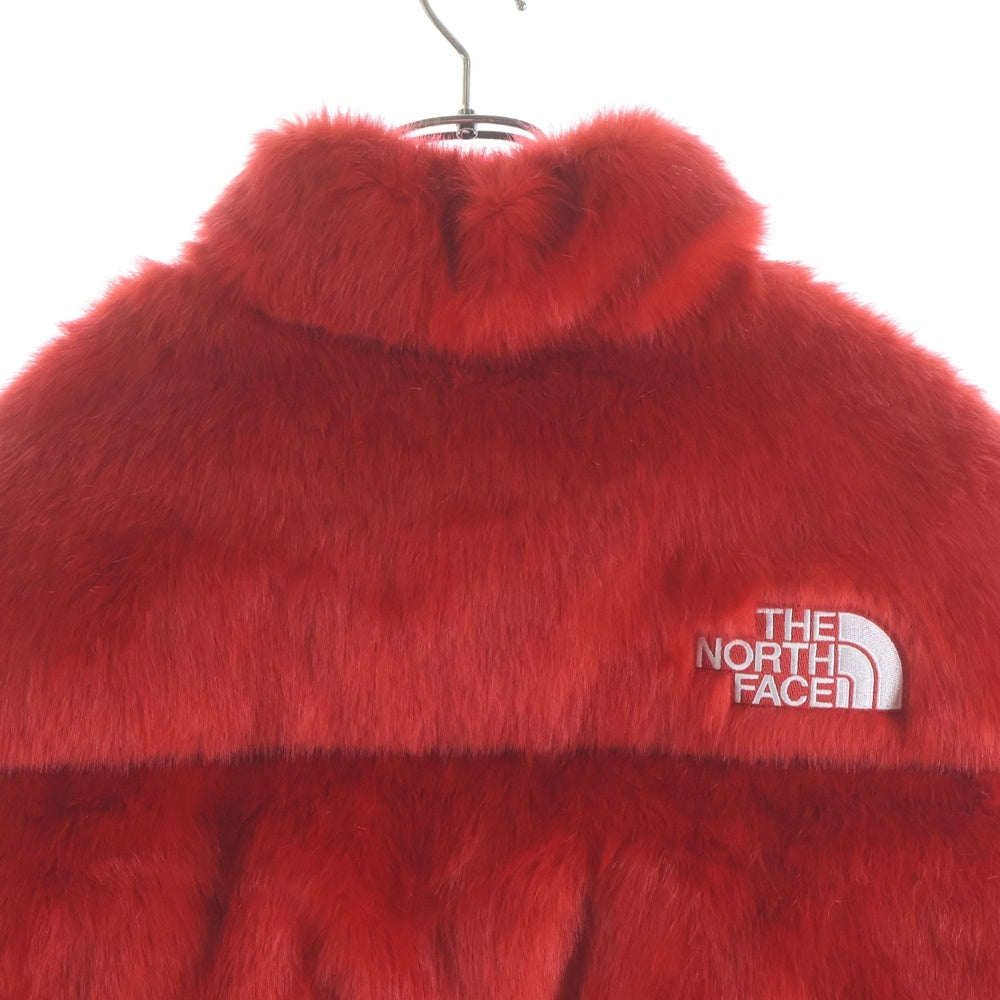 SUPREME(シュプリーム) 20AW ×THE NORTH FACE Faux Fur Nuptse Jacket ND92001I ノースフェイス ファー ヌプシ ダウンジャケット レッド