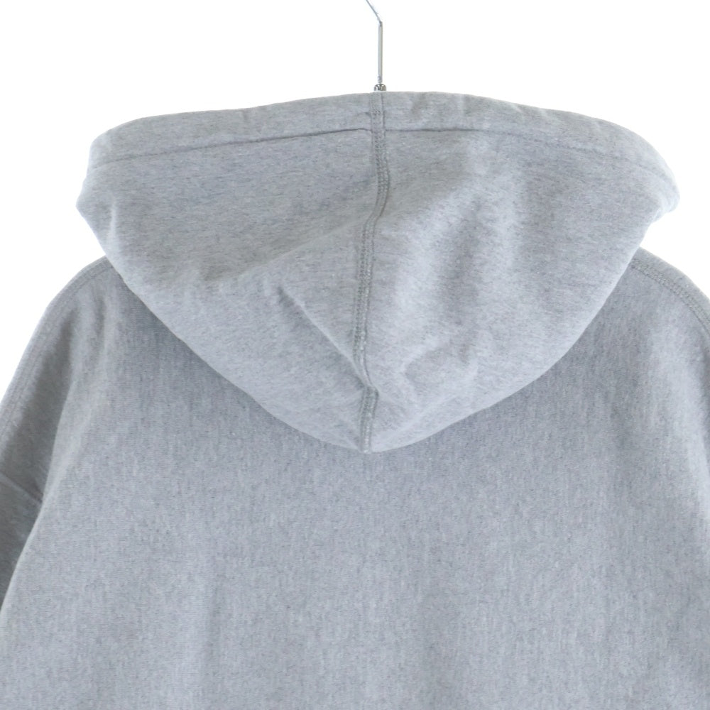 SUPREME(シュプリーム) 21SS ×KAWS Box Logo Pullover カウズ チョークボックスロゴ プルオーバースウェットパーカー フーディ グレー