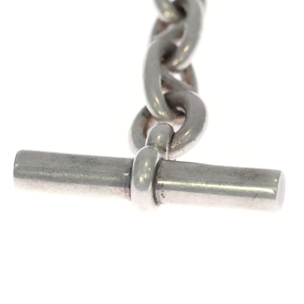 HERMES(エルメス) VINTAGE Chaine d'Ancre 70-80s シェーヌダンクル MM シルバーネックレス 筆記体 ヴィンテージ レディース