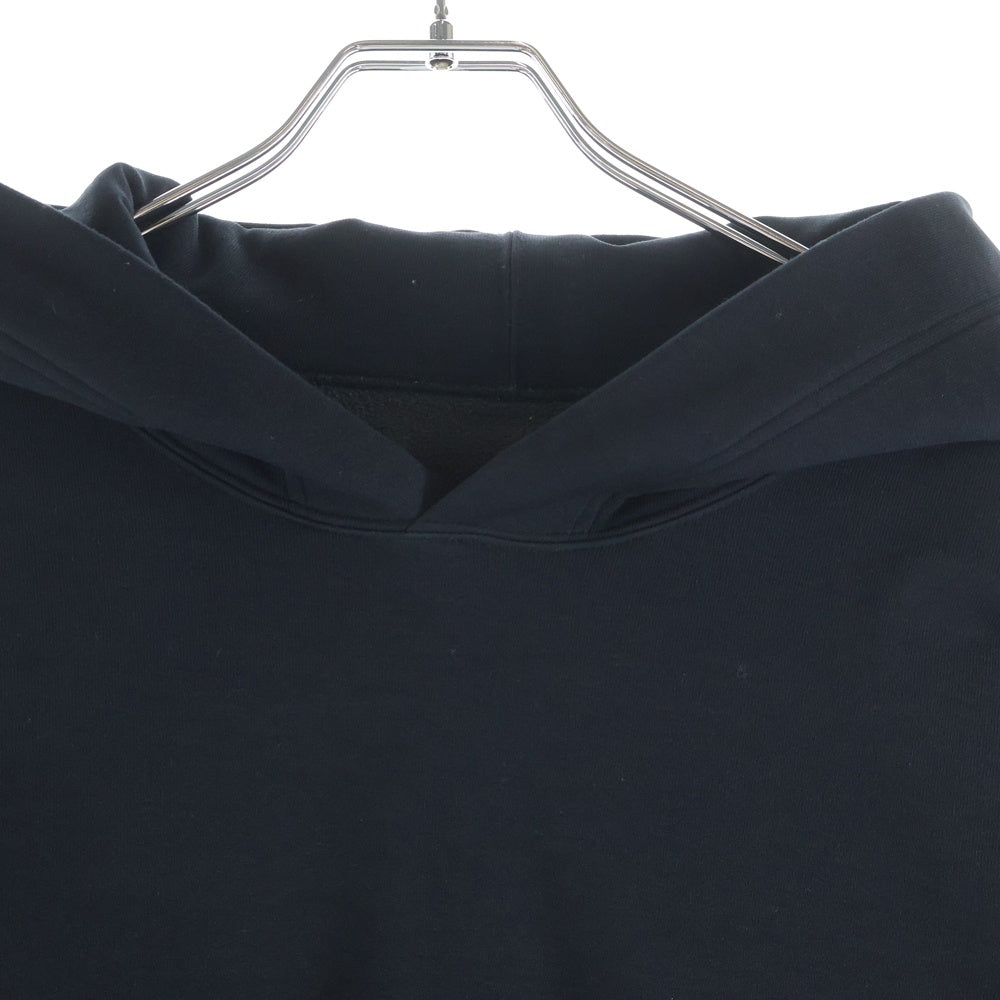 NO BRAND(ノーブランド) UNITED ARROWS & SONS ユナイテッドアローズ&ソンズ TRCT HOODIE トリコットフーディー プルオーバーパーカー ブラック 5512-299-0555
