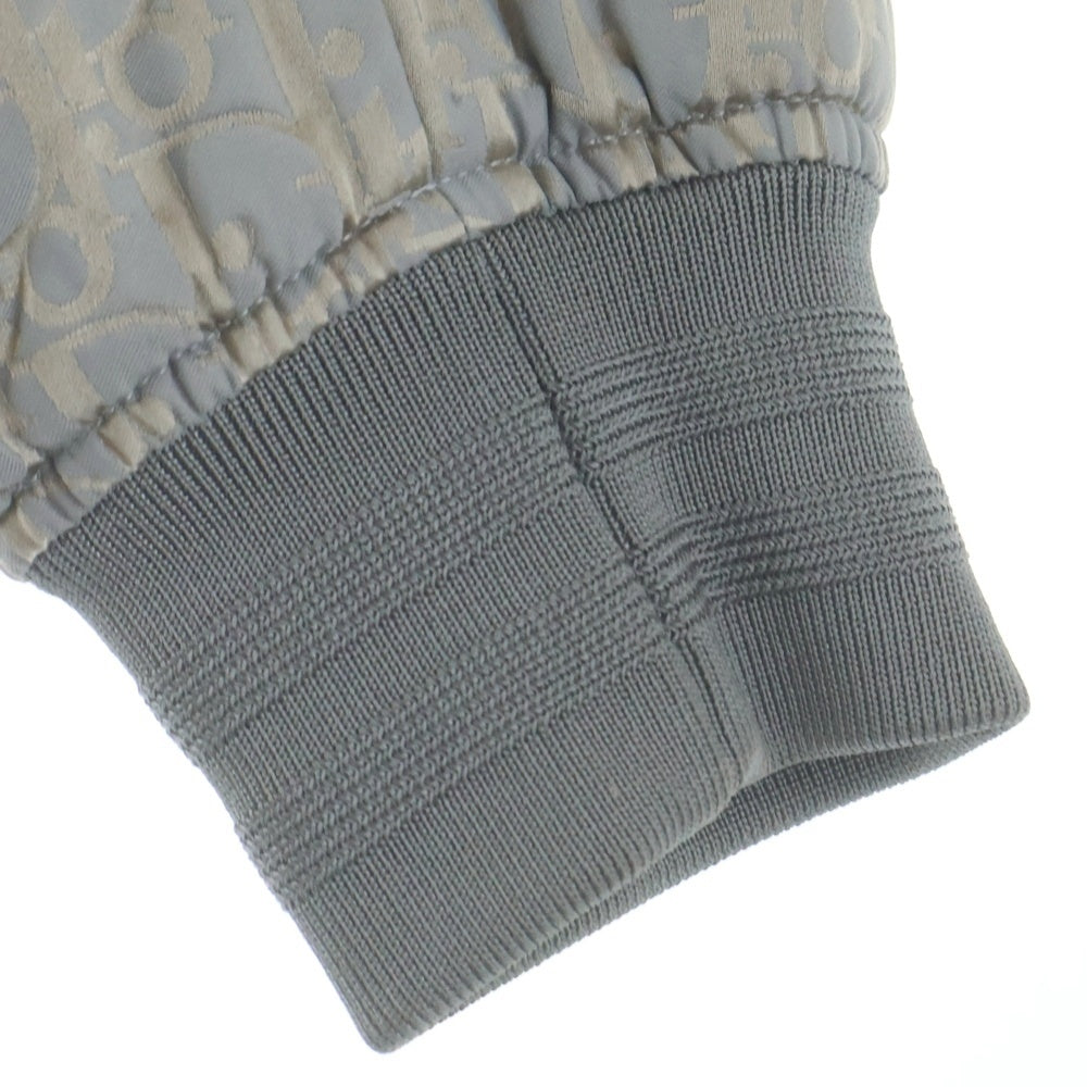 DIOR(ディオール) OBLIQUE REVERSIBLE BOMBER JACKET オブリーク リバーシブル ボンバージャケット グレー 183C432A5043