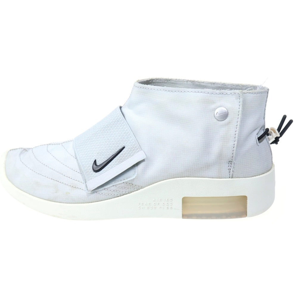 NIKE(ナイキ) × FEAR OF GOD AIR MOCCASIN PURE PLATINUM AT8086-001 フィア オブ ゴッド エア モック ピュア プラチナム ローカットスニーカー ホワイト US9.5/27.5cm