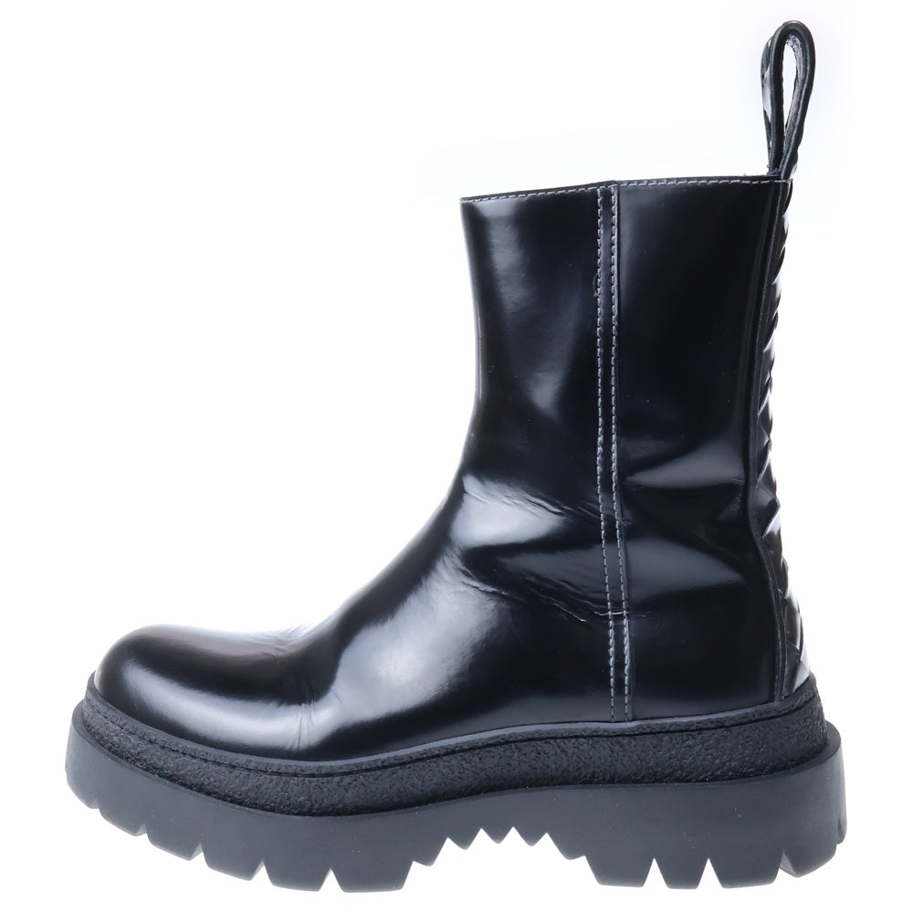 BOTTEGA VENETA(ボッテガヴェネタ) Highway Ankle Boots ハイウェイ サイド ジップアップ アンクルブーツ ブラック