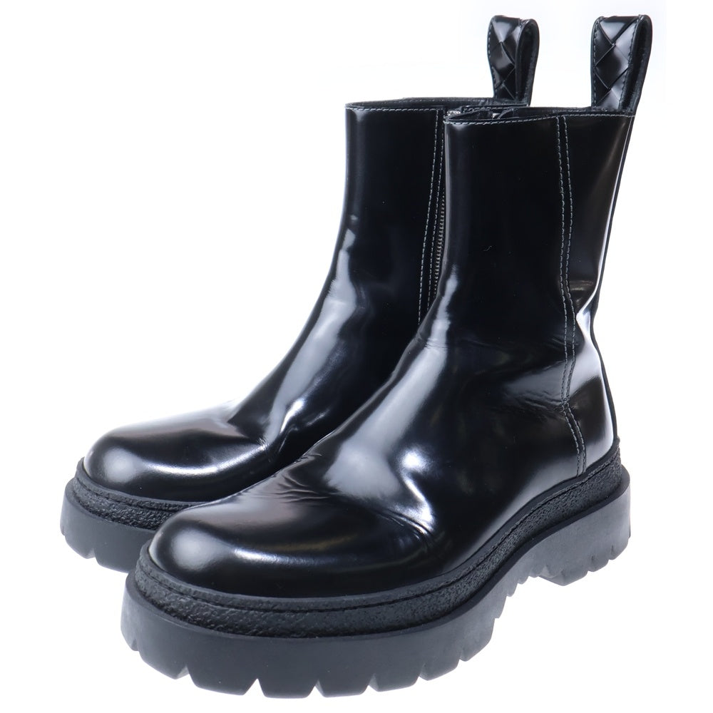BOTTEGA VENETA(ボッテガヴェネタ) Highway Ankle Boots ハイウェイ サイド ジップアップ アンクルブーツ ブラック